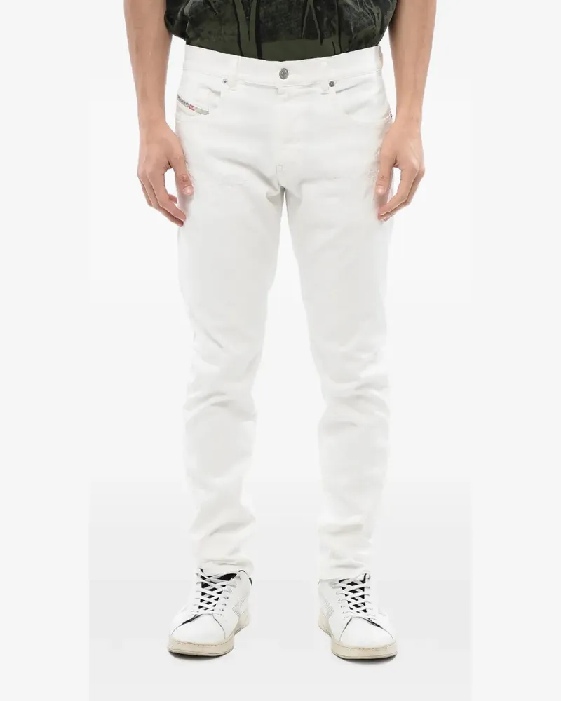 Diesel D-Strukt-Z-Ne Jeans mit heller Waschung - Weiß Weiß