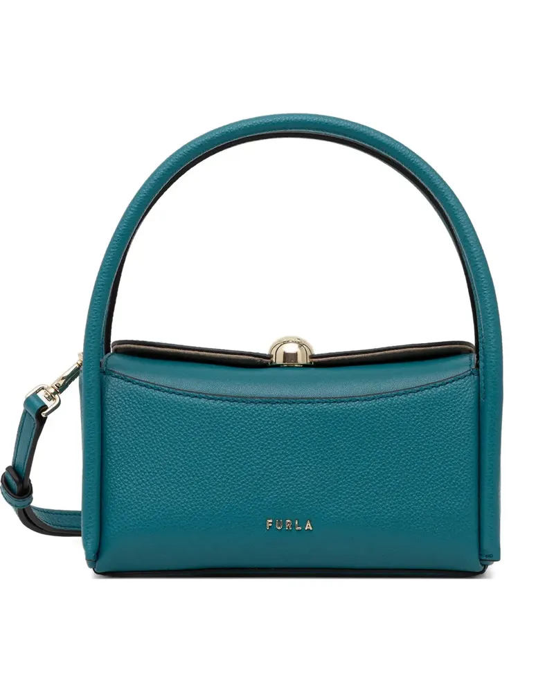 Furla Nicole top handle structured satchel - Blau Blau