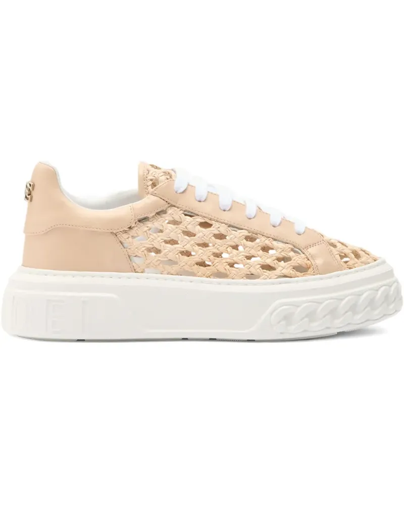 Casadei Versilia Off Road Plateau-Sneakers - Nude Nude