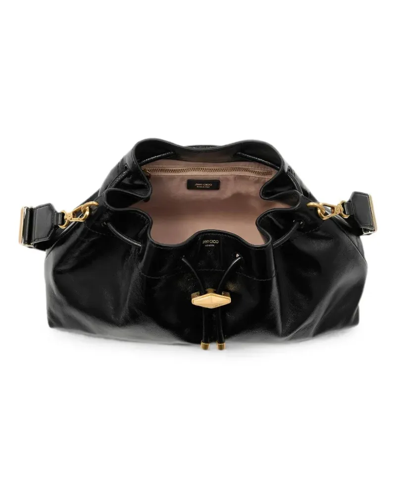 Jimmy Choo Mittelgroße Schultertasche - Schwarz Schwarz