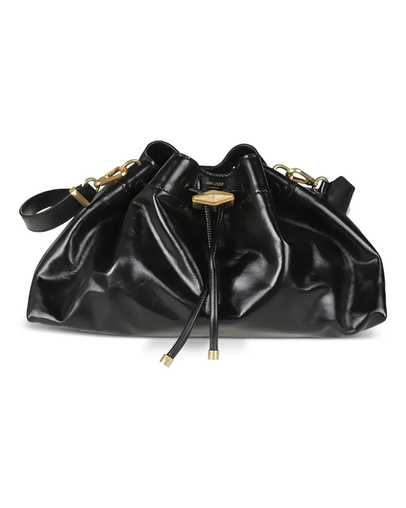 Jimmy Choo Mittelgroße Schultertasche - Schwarz Schwarz
