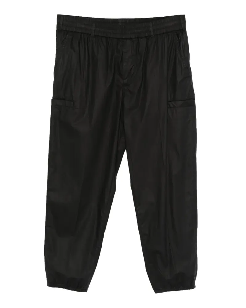 Emporio Armani elasticated track pants - Schwarz Schwarz