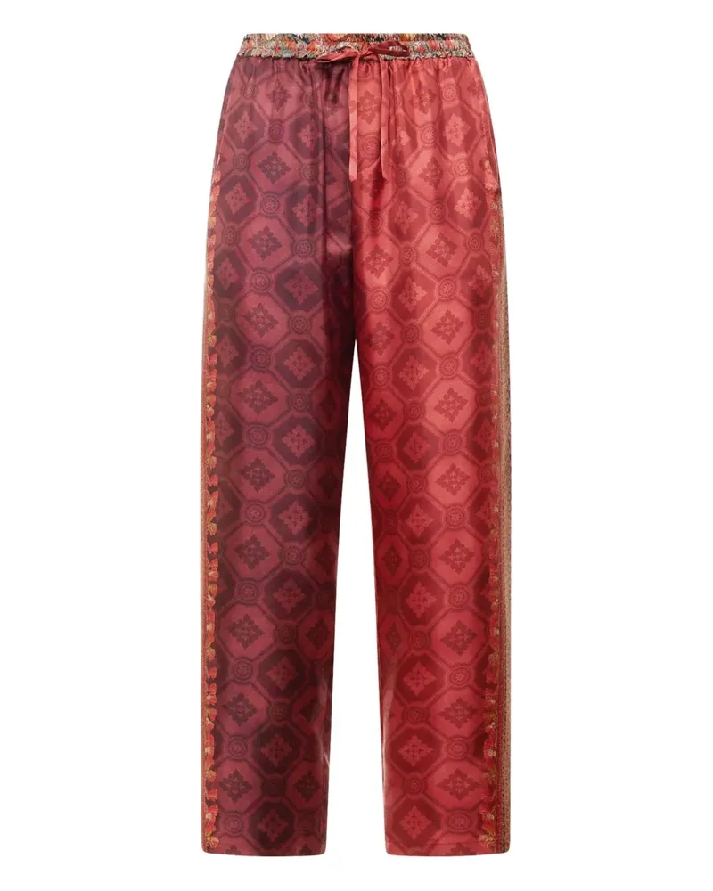 Pierre-Louis Mascia drawstring-waist trousers - Rot Rot