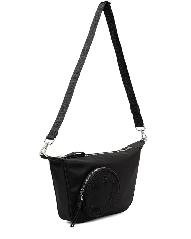 HUGO BOSS Happy  Schultertasche mit Reißverschluss - Schwarz Schwarz