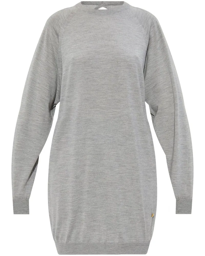 Moschino Rückenfreies Kleid - Grau Grau