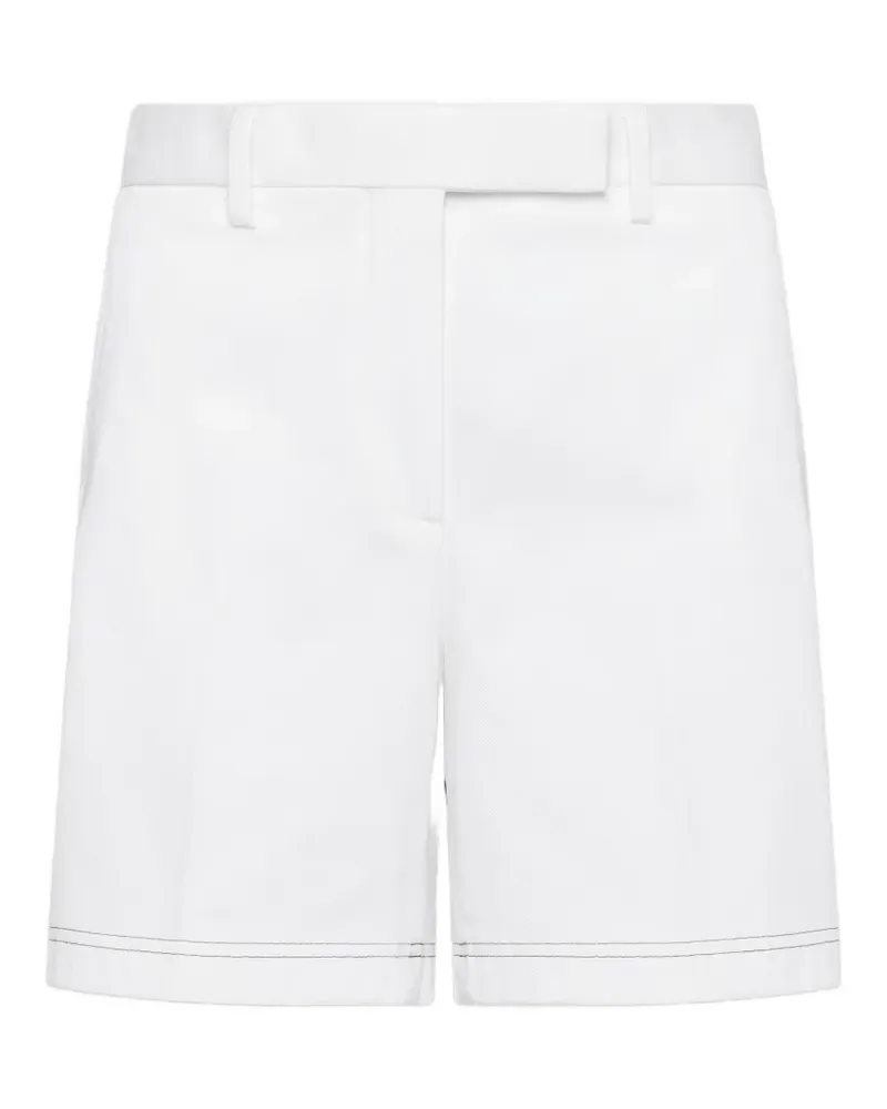 Thom Browne Gerade Shorts - Weiß Weiß