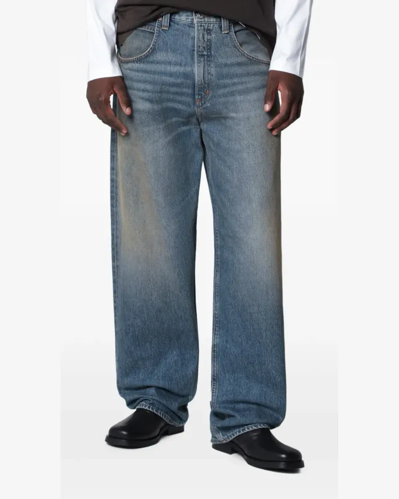 AGOLDE Ausgeblichene Jeans - Blau Blau
