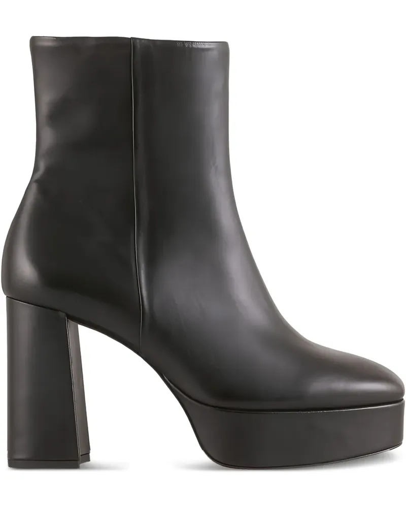 Högl Nora Stiefeletten mit Plateau 70mm - Schwarz Schwarz