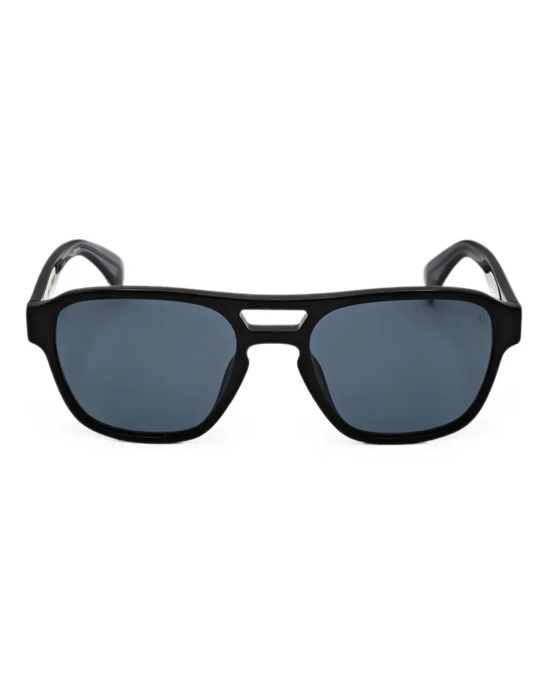 Rag & Bone geometric-frame sunglasses - Schwarz Schwarz