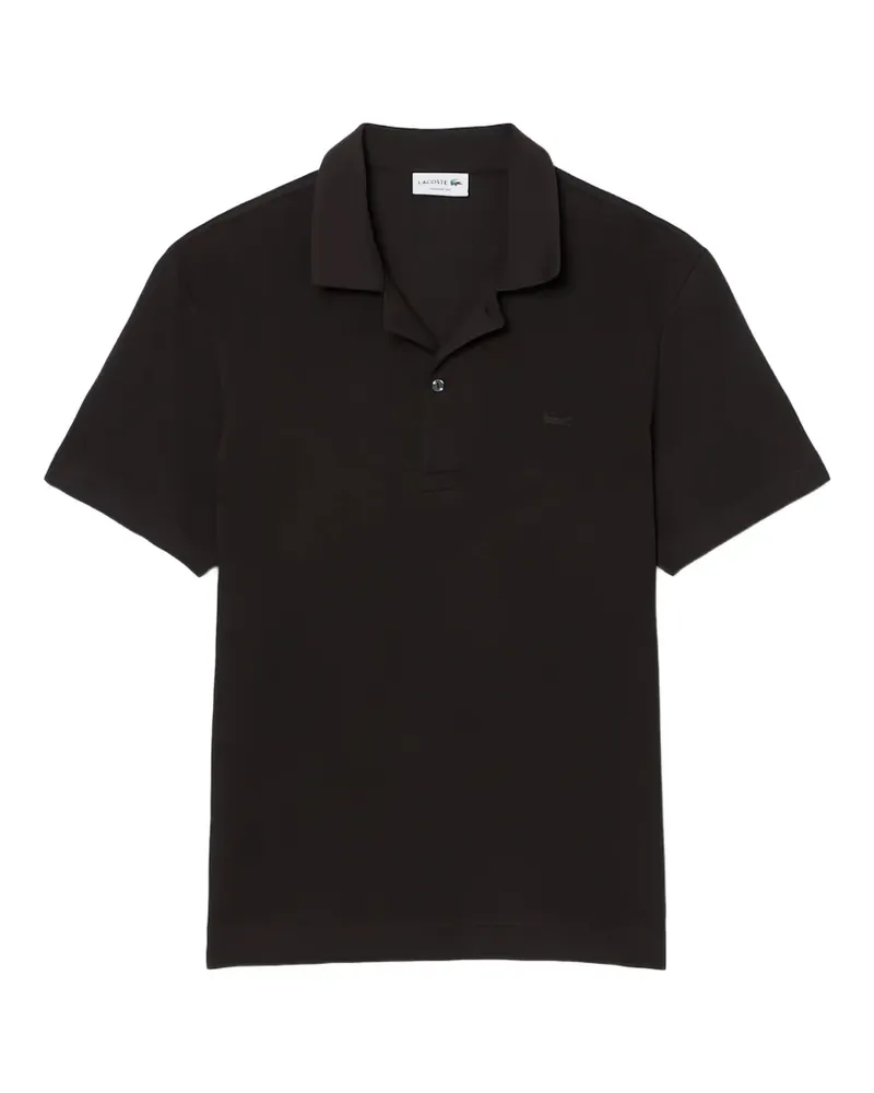 Lacoste Poloshirt mit kurzen Ärmeln - Braun Braun