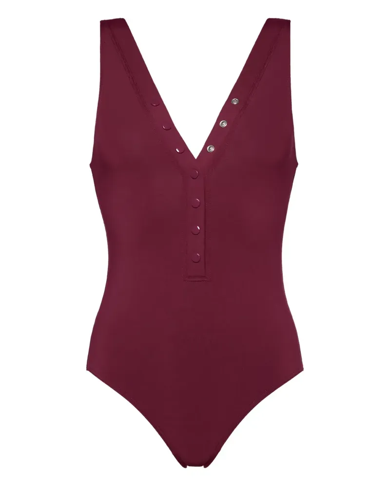 Eres Geknöpfter Icône Badeanzug - Violett Violett