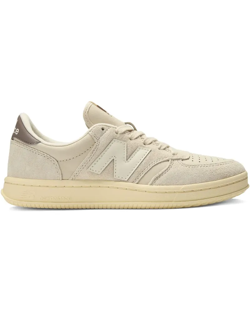 New Balance T500 perforated sneakers - Nude Nude