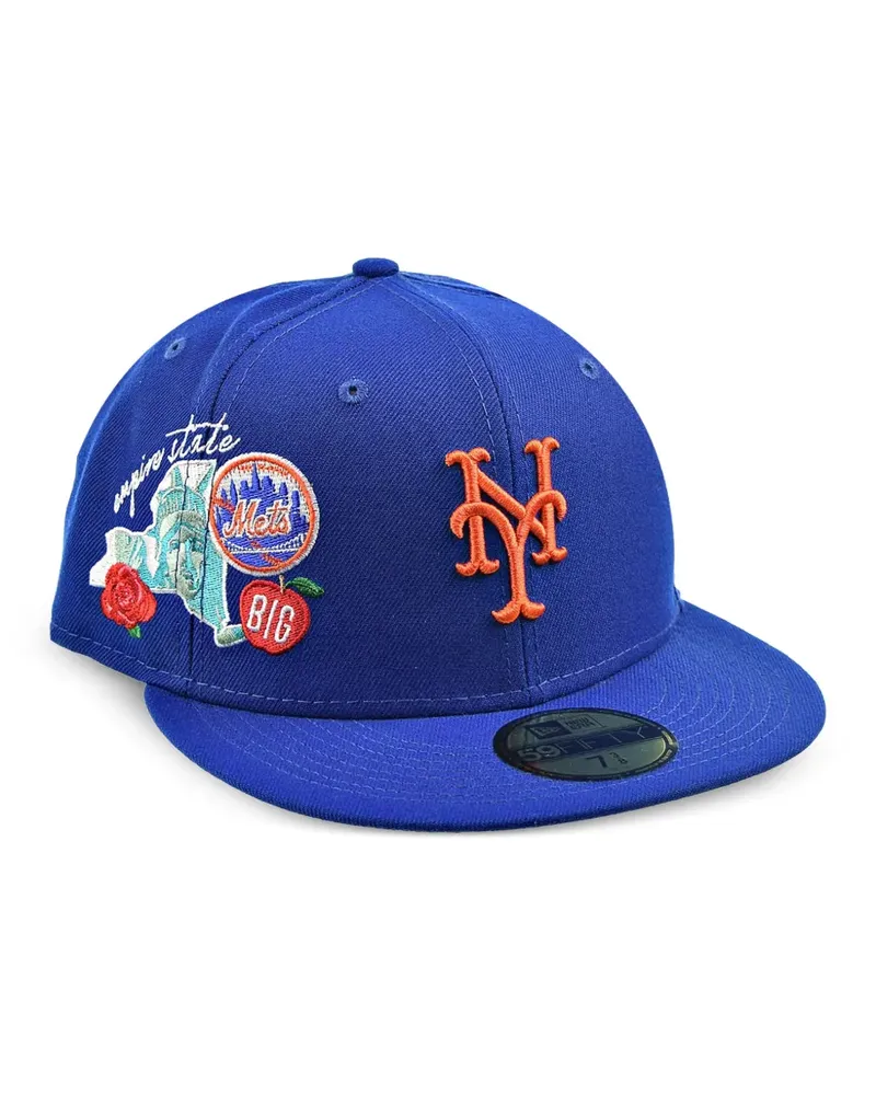 New Era MLB New York Mets City Baseballkappe - Blau Blau