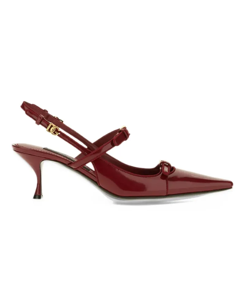 Dolce & Gabbana Slingback-Pumps mit Schnalle - Rot Rot