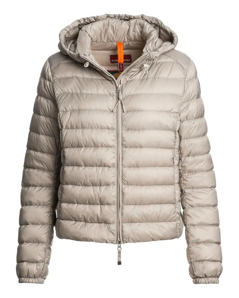 Parajumpers Gesteppte Kapuzenjacke - Grau Grau