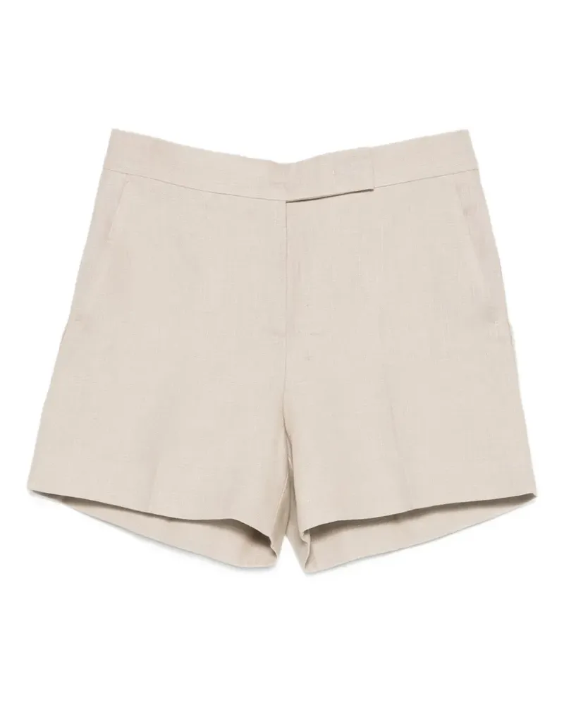Max Mara tailored shorts - Nude Nude