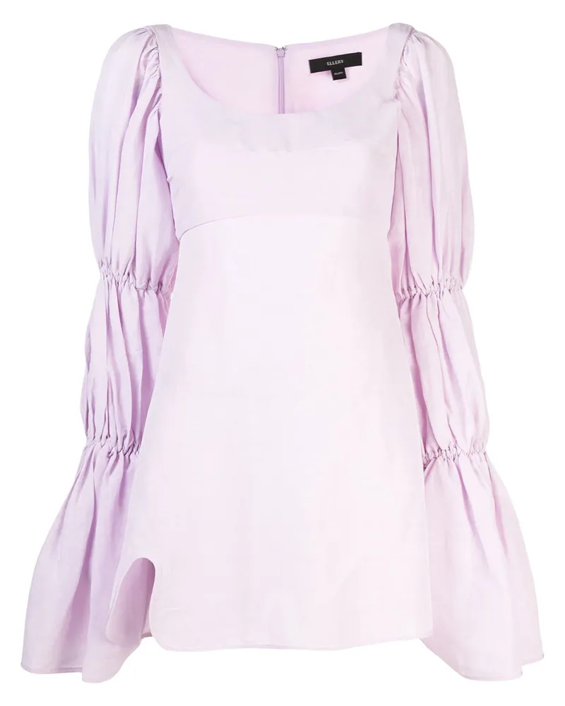 ELLERY Gestuftes Minikleid - Violett Violett