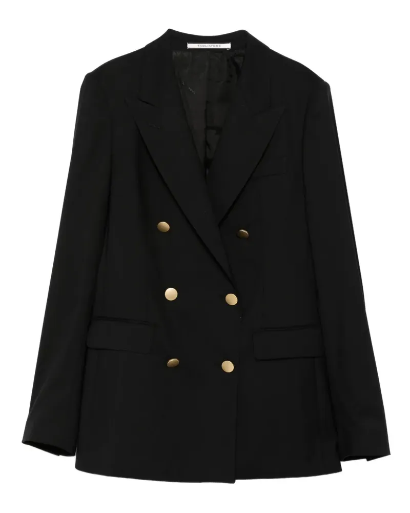Tagliatore Doppelreihiger Blazer - Schwarz Schwarz