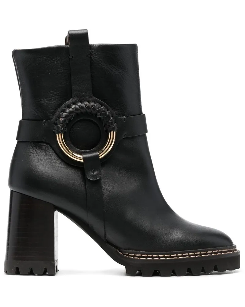 See by Chloé Klassische Stiefeletten 100mm - Schwarz Schwarz