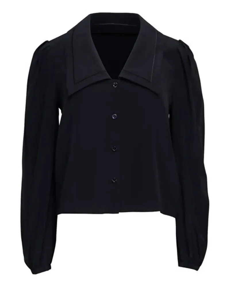 Frame Denim Hemd mit Puffärmeln - Blau Blau