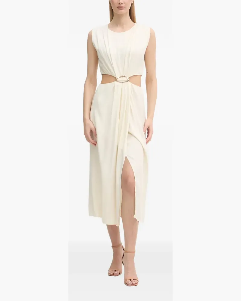 Gaudi Midikleid mit Cut-Out - Nude Nude