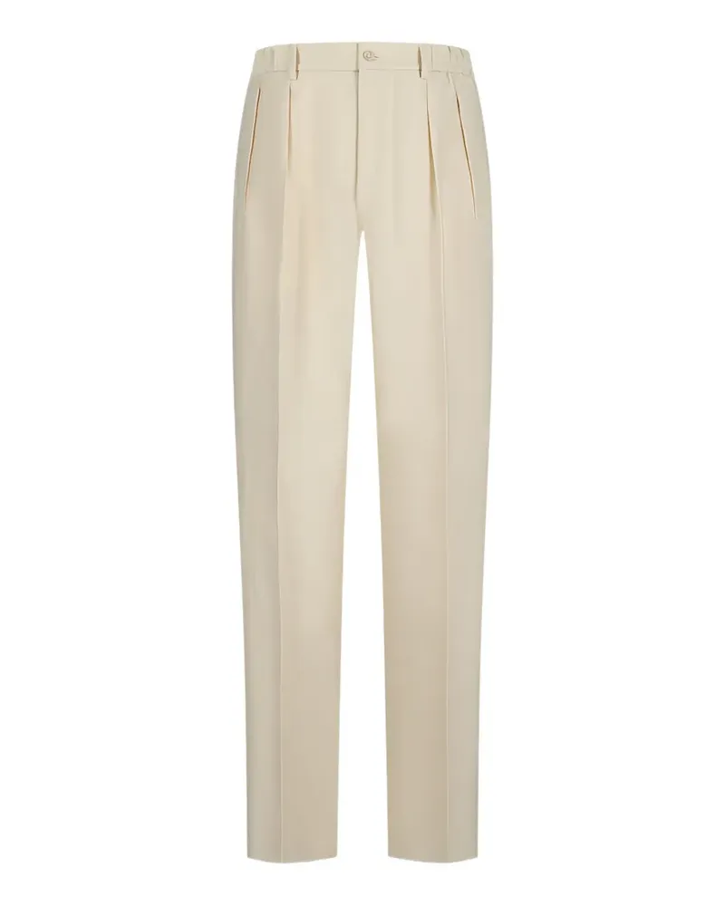 Tagliatore pleated trousers - Nude Nude