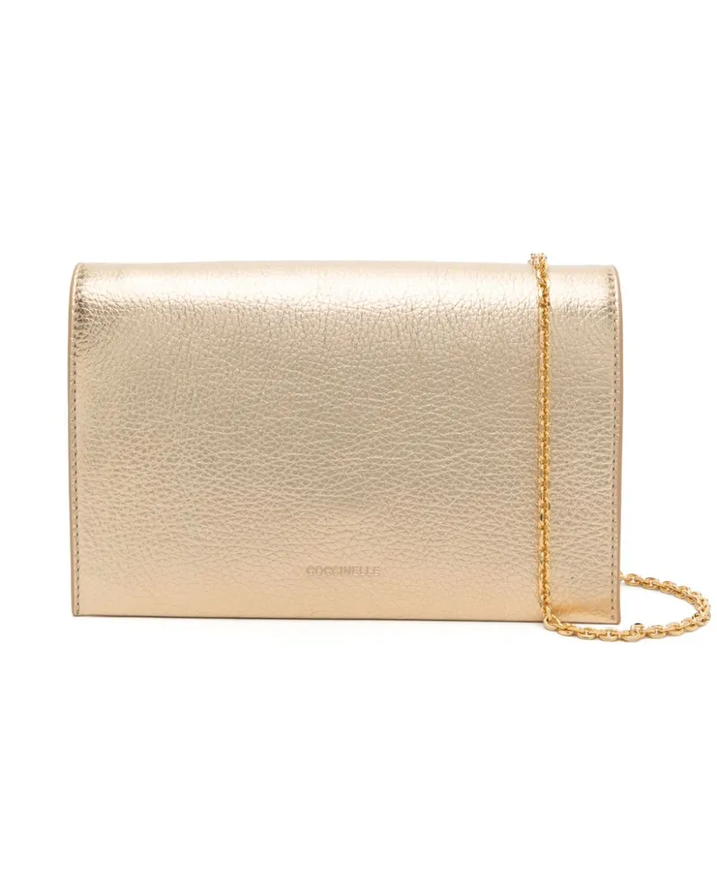 Coccinelle Dandy Clutch - Gold Gold