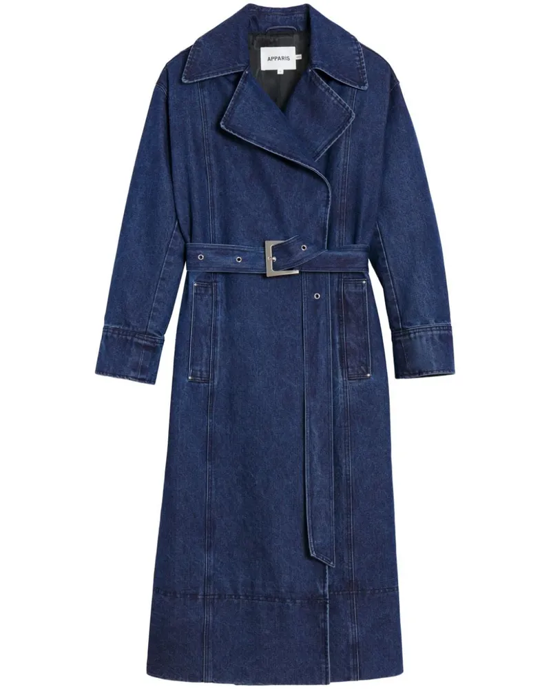 APPARIS Tate Trenchcoat - Blau Blau