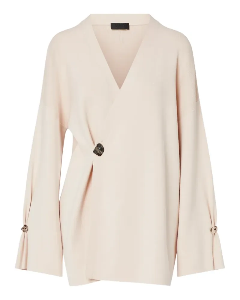 Liu Jo cardigan with jewel buttons - Nude Nude