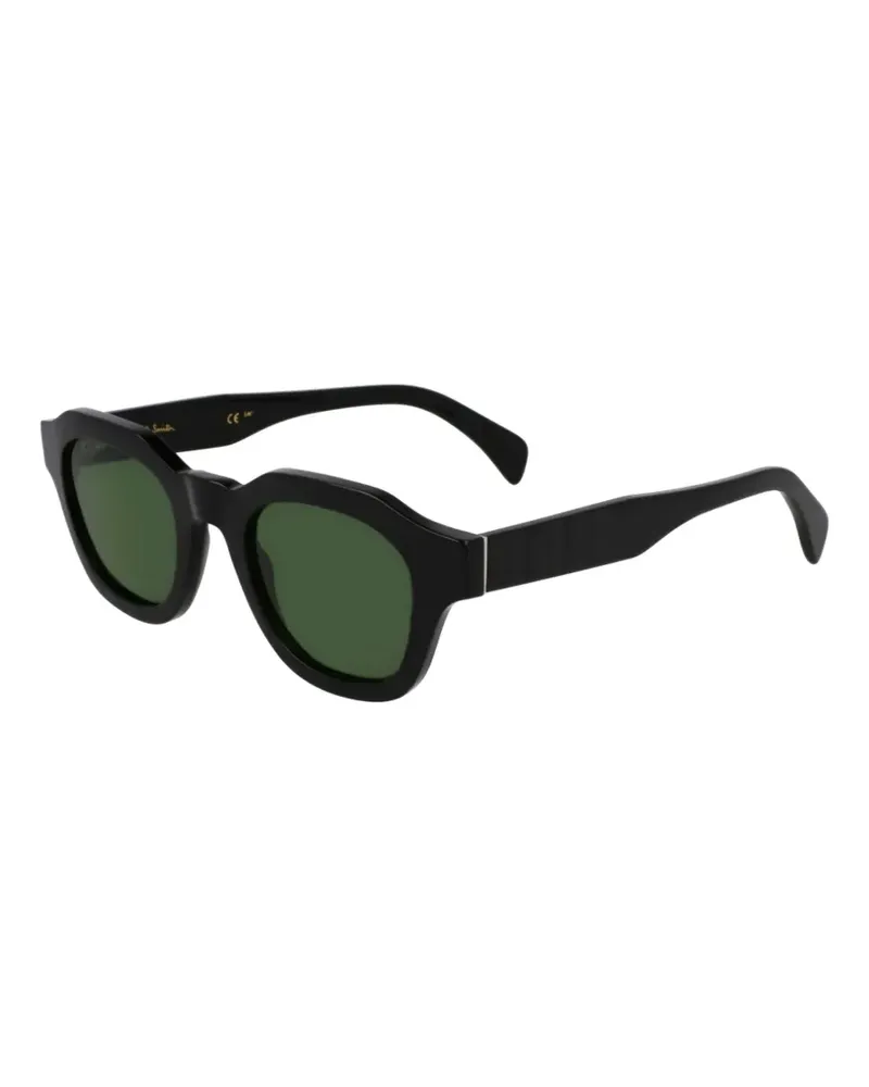 Paul Smith Lyford geometric-frame sunglasses - Schwarz Schwarz