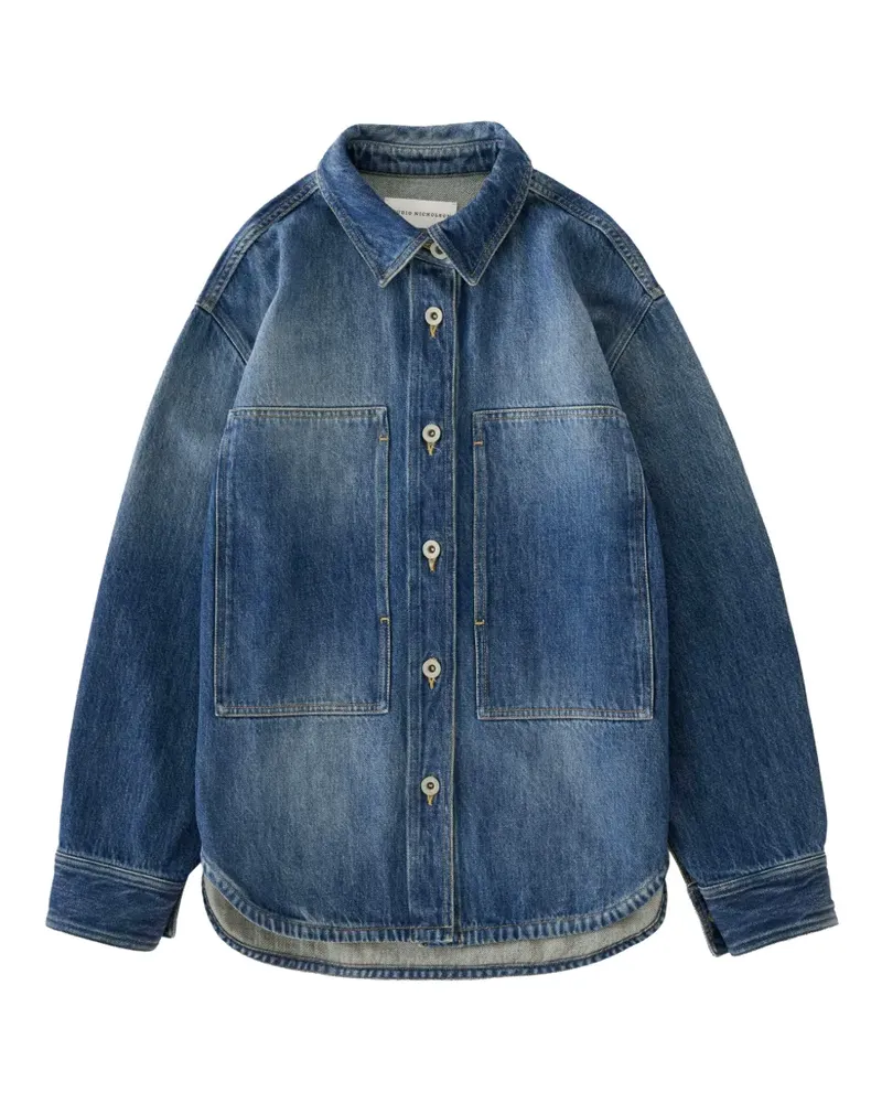 Studio Nicholson Paso Jeanshemd - Blau Blau