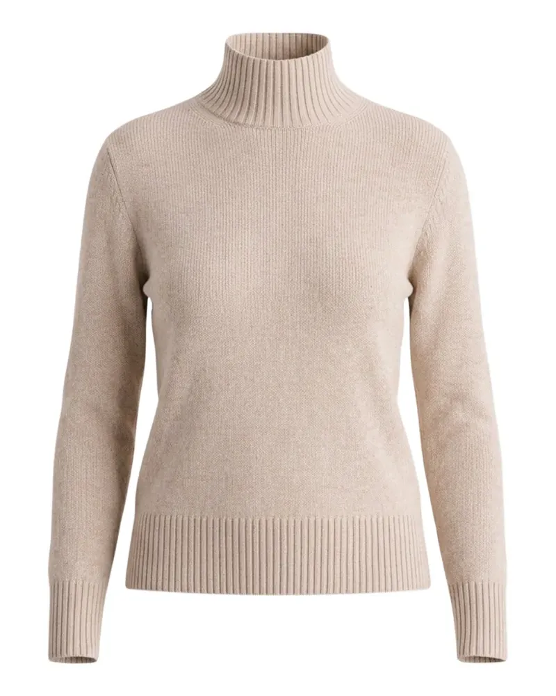 Gran Sasso Gerippter Kaschmirpullover - Nude Nude