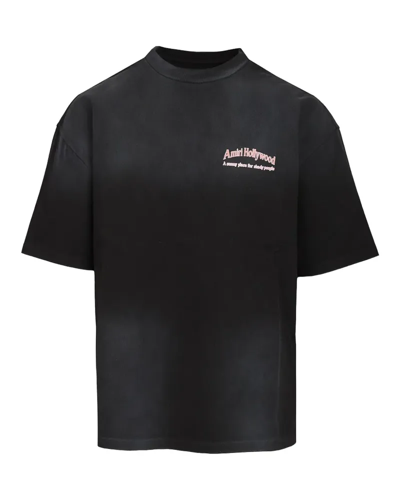 Amiri graphic-print T-shirt - Schwarz Schwarz
