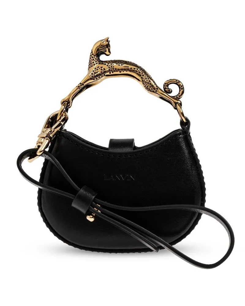Lanvin Cat Mini-Tasche - Schwarz Schwarz