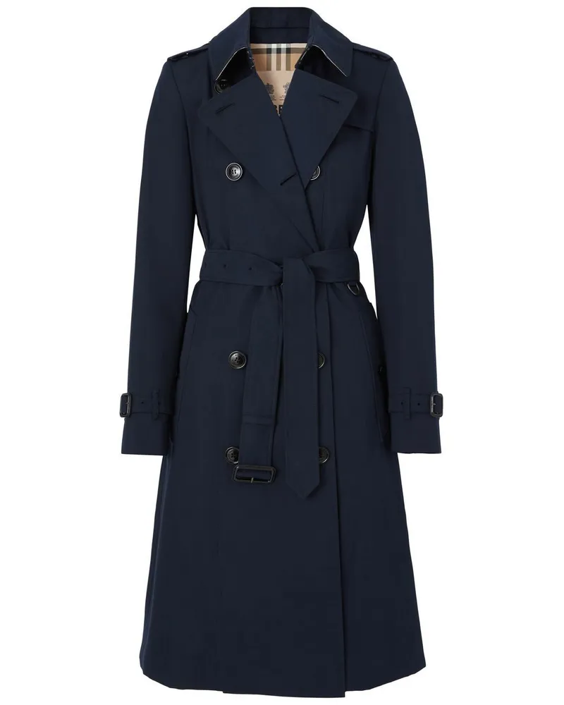 Burberry Chelsea Heritage Trenchcoat Blau