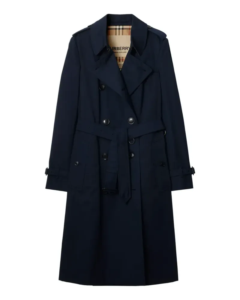 Burberry Chelsea Heritage Trenchcoat - Blau Blau