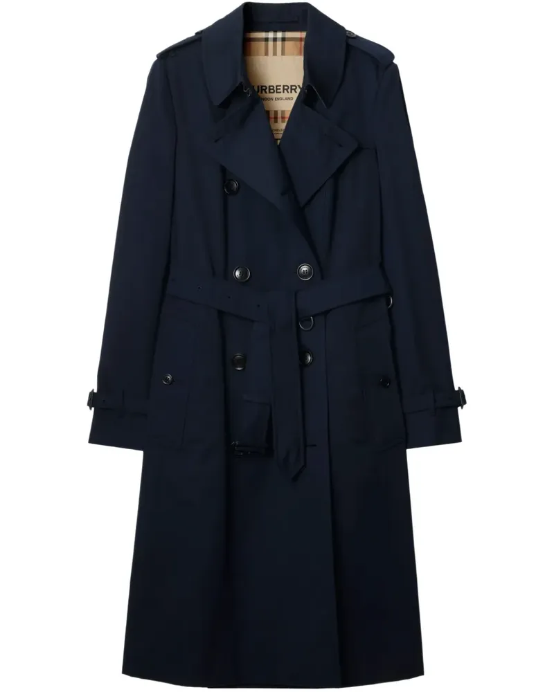 Burberry Chelsea Heritage Trenchcoat - Blau Blau