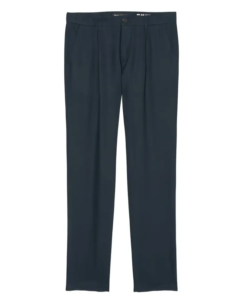 Marc O'Polo Plissierte Tapered-Hose - Blau Blau