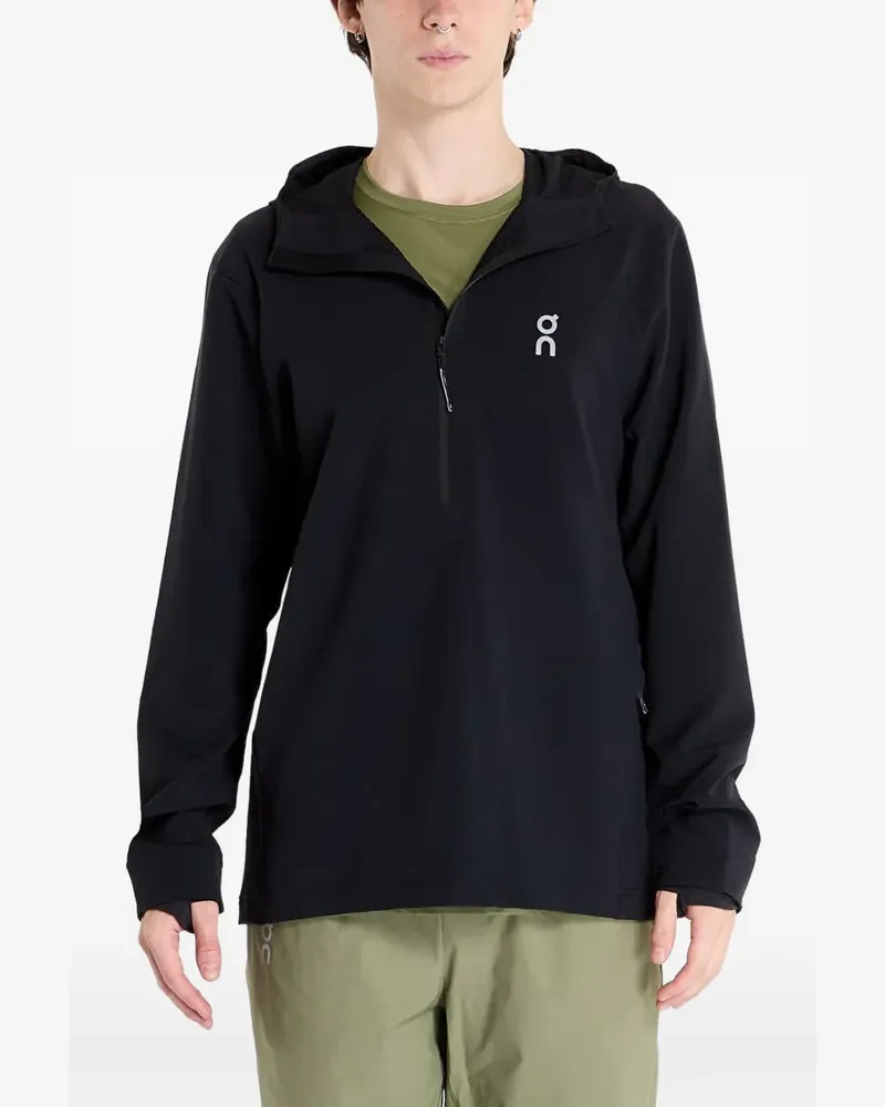 ON Pace hoodie - Schwarz Schwarz