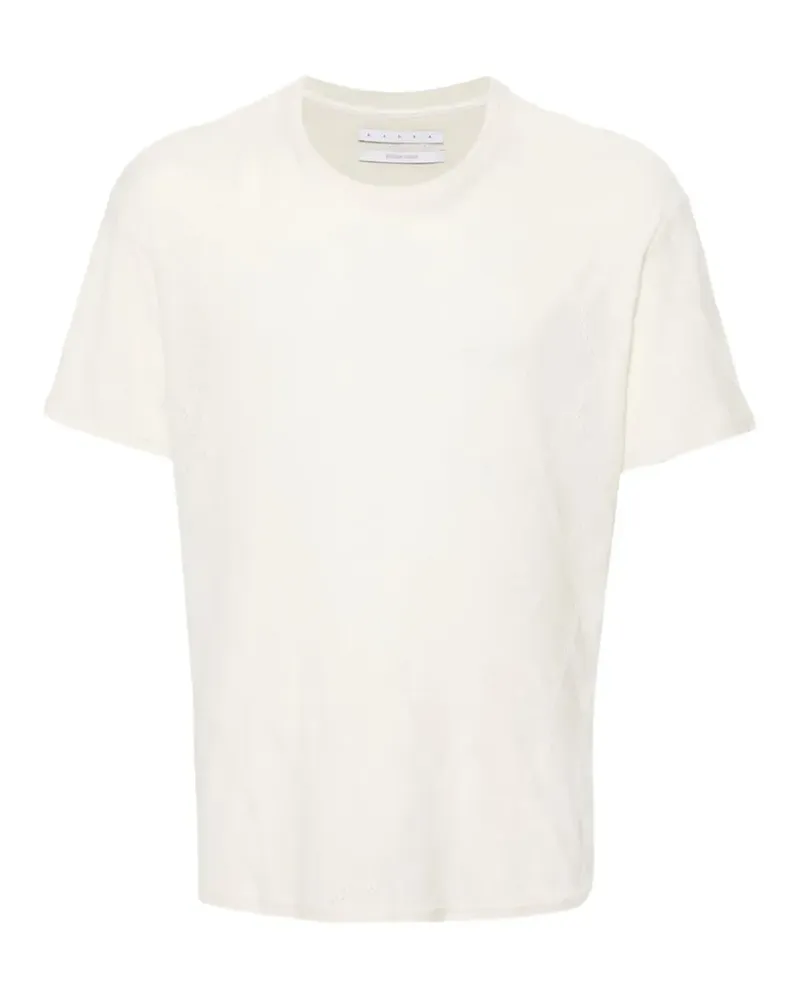 RANRA Root cotton T-shirt - Weiß Weiß