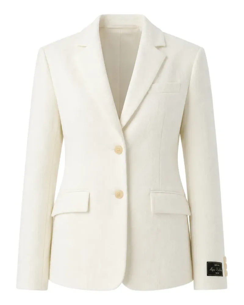 MSGM Blazer mit Jacquard-Effekt - Nude Nude