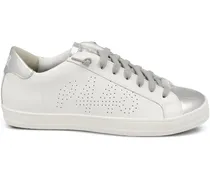 Perforierte John Sneakers - Weiß