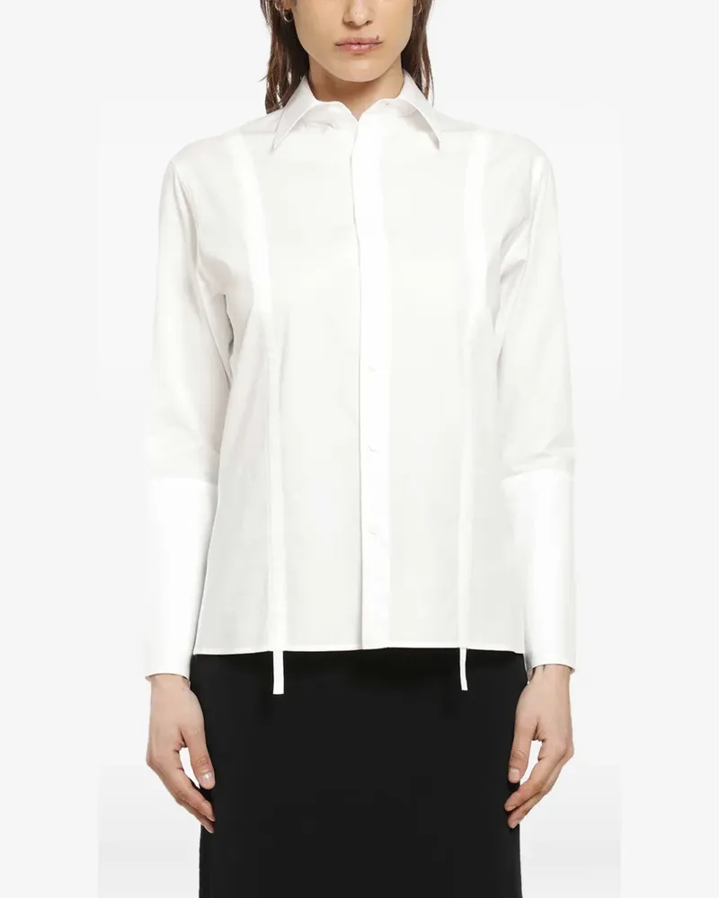 Yohji Yamamoto buttoned shirt - Weiß Weiß