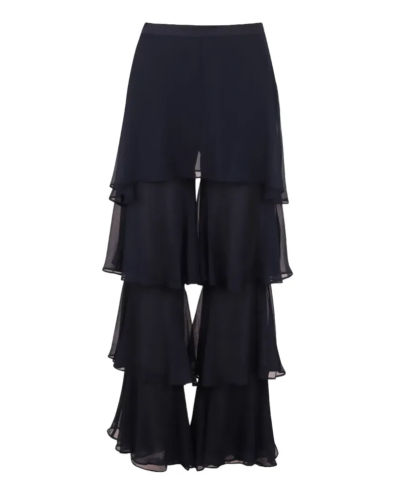 Baobab Collection tiered ruffled trousers - Blau Blau