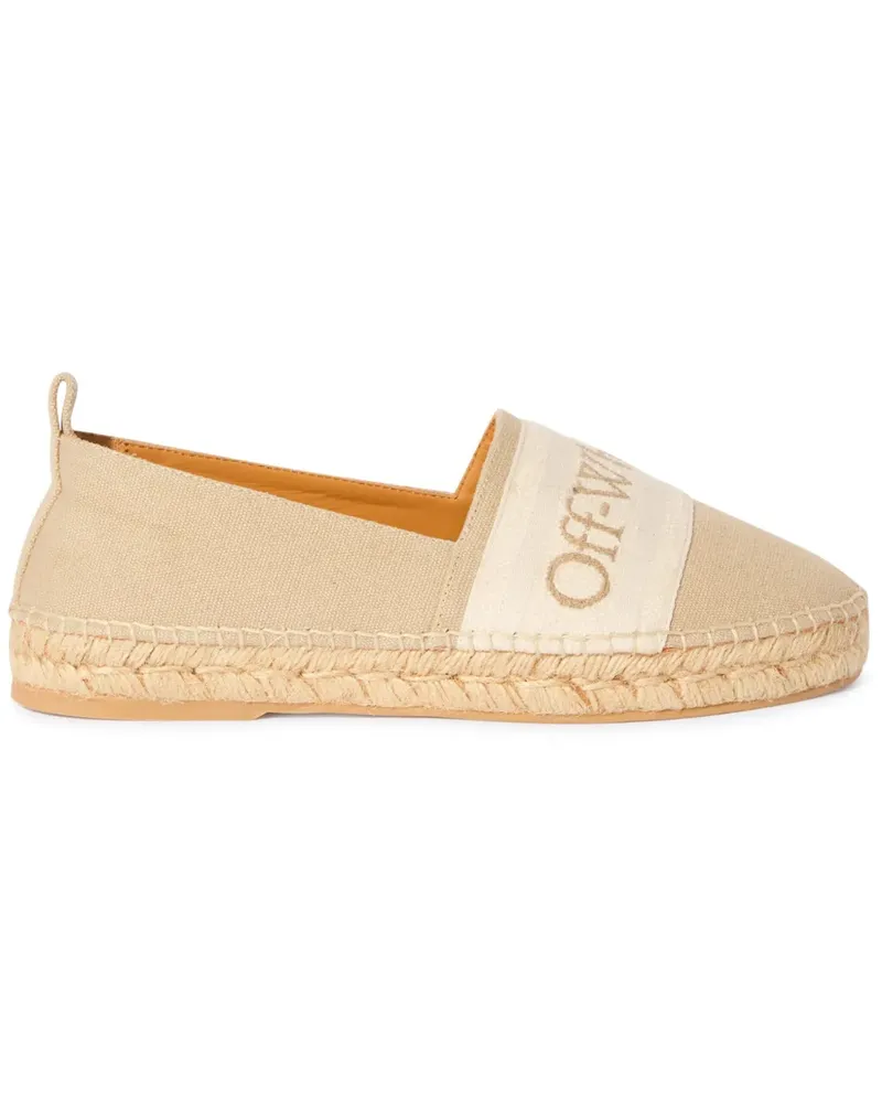 OFF-WHITE Bookish Espadrilles - Nude Nude