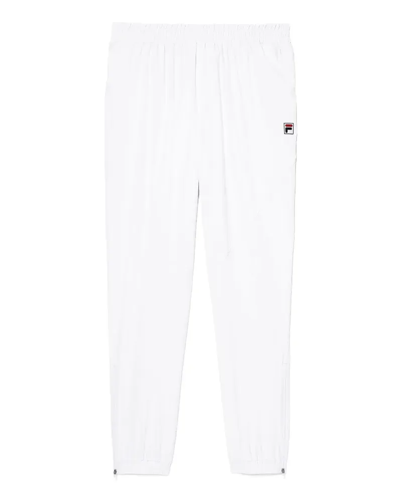 Fila Tennis Court Jogginghose mit Logo - Weiß Weiß