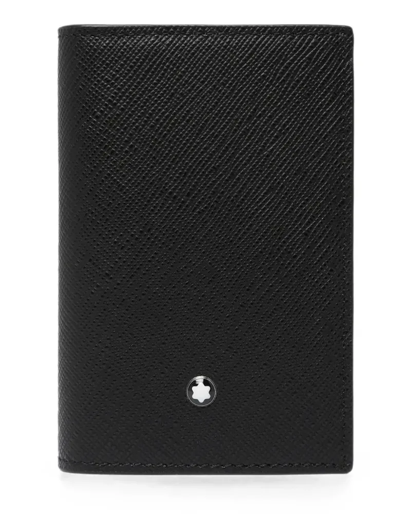 Montblanc Kartenetui mit Logo-Schild - Schwarz Schwarz