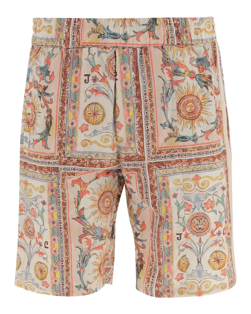 Just Cavalli printed bermuda shorts - Nude Nude