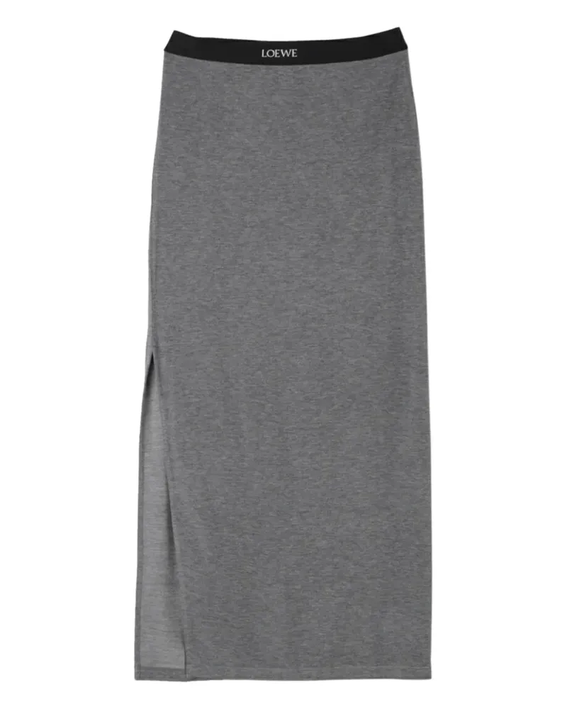 Loewe Rock mit Schlitz - Grau Grau