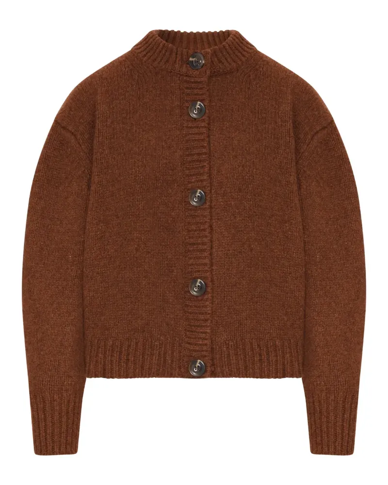 Soeur Leonard Cardigan mit Knöpfen - Braun Braun